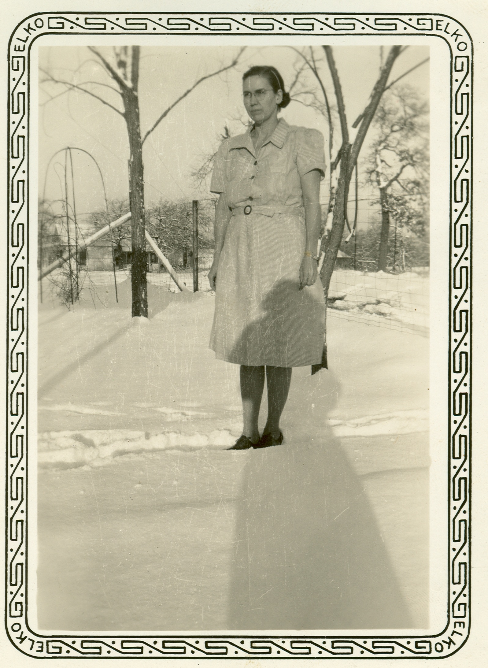 Source/Pictures/Included/Taber,_Ruth_Viola-I469/Fulks,_Ruth_Viola_standing_in_snow.jpg